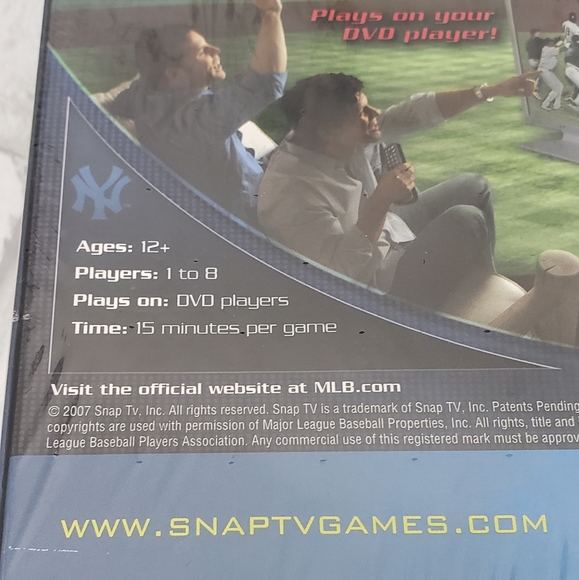 NEW Grand Slam Trivia Yankees Trivia DVD Game Officially Licensed - Picture 5 of 5